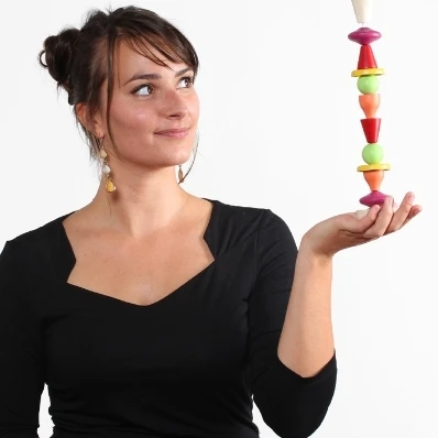 Mousse de lait et des topping multicolores